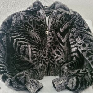 Y2K Baby Phat Faux Fur Coat